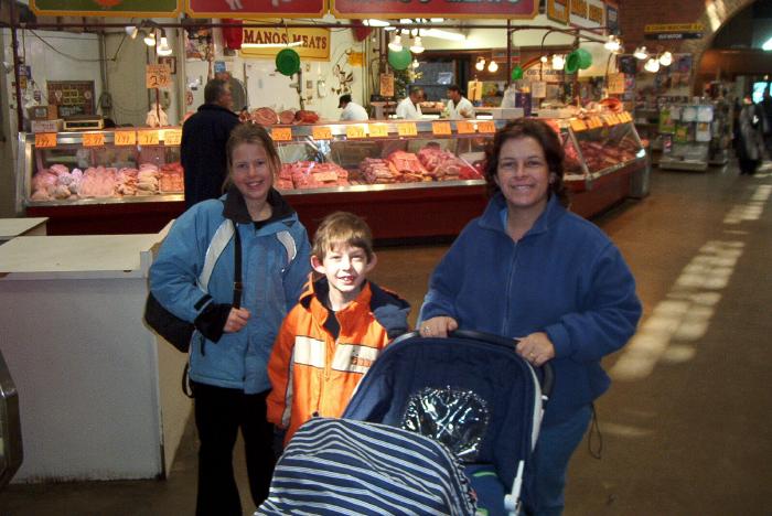 We were at St. Lawrence Market on Thursday.