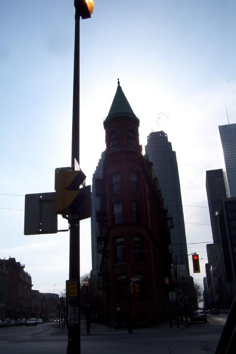 That narrow building on Front Street.